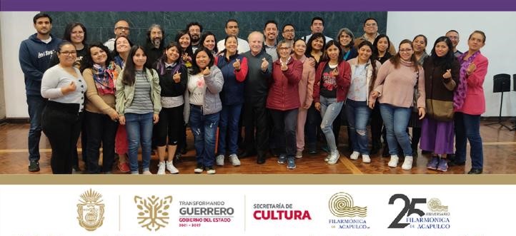Guerrero y OFA agradecen a coros por su participación en el concierto a beneficio de Acapulco