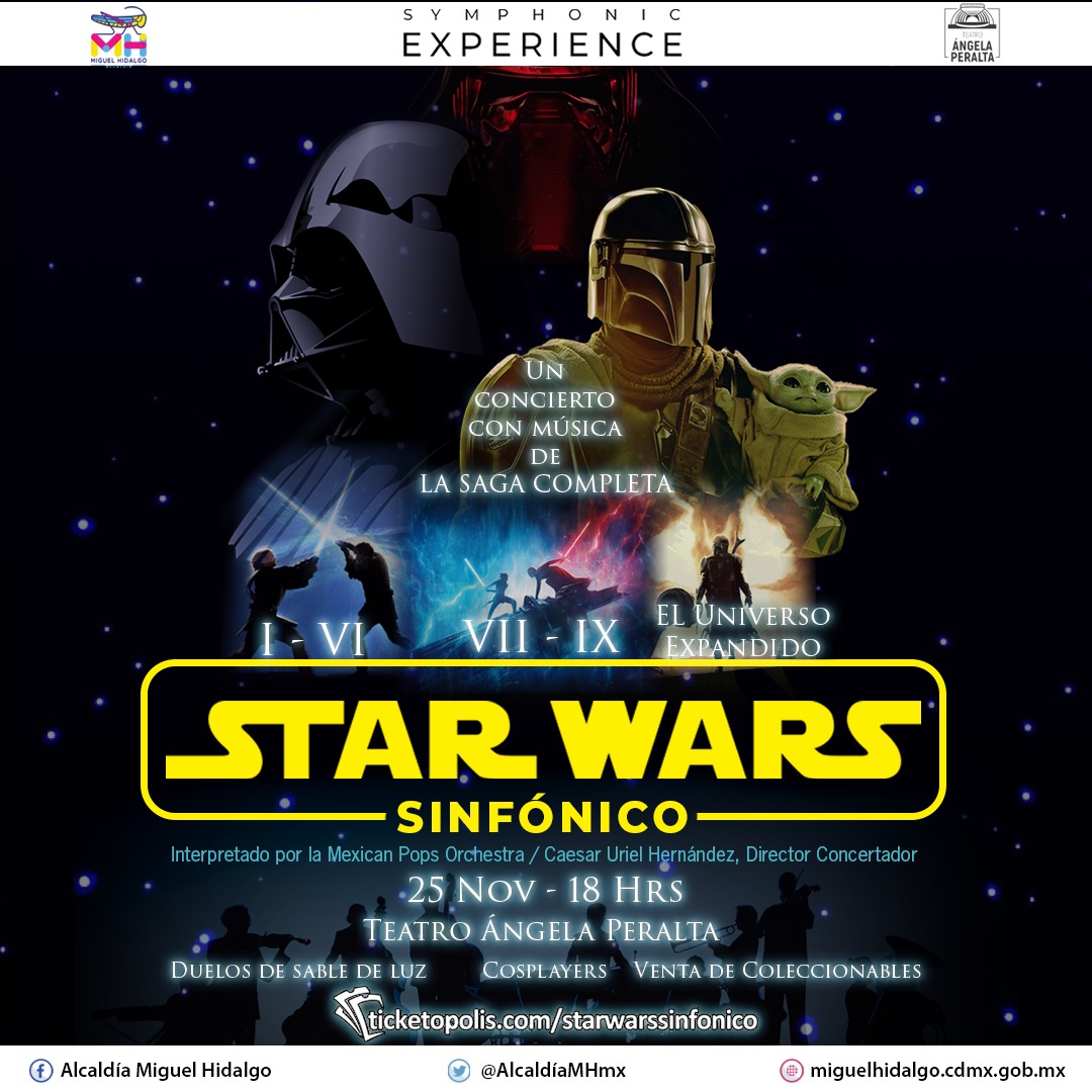 La magia de Star Wars llega a la CDMX en un concierto sinfónico