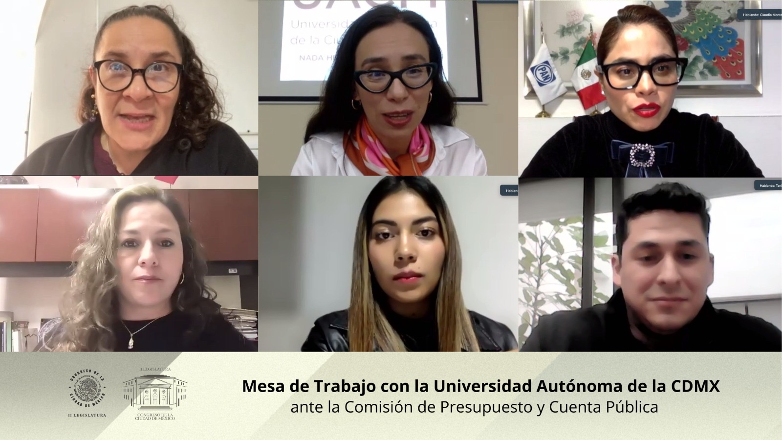 Rectora de la UACM Expone Retos y Compromisos Durante Audiencia con Congresistas