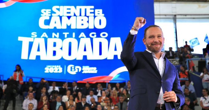 Santiago Taboada, precandidato único del Frente Amplio para la CDMX