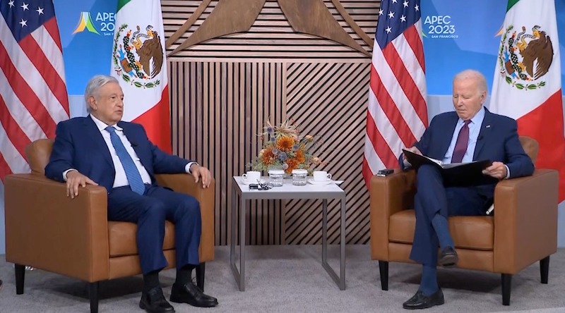 Destaca AMLO buena relación de México con EU tras encuentro con Biden