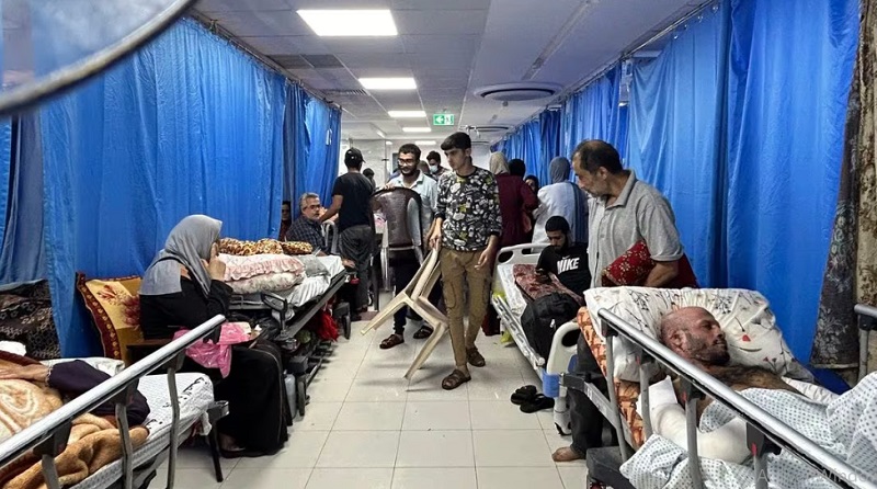Los palestinos piden la evacuación de cientos de pacientes y recién nacidos del hospital más grande de Gaza