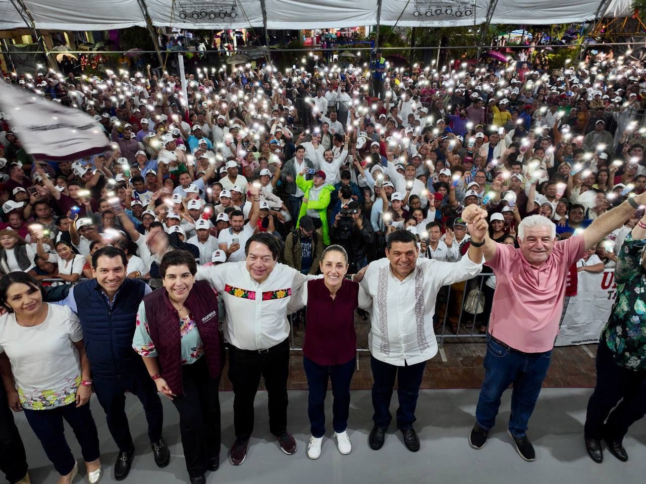 Claudia Sheinbaum apuesta por una Cuarta Transformación a favor de la educación pública y de calidad desde Nacajuca, Tabasco