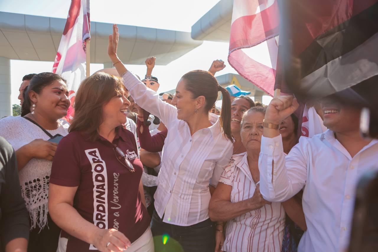 Claudia Sheinbaum arranca en Veracruz precampaña rumbo a la Presidencia de la República