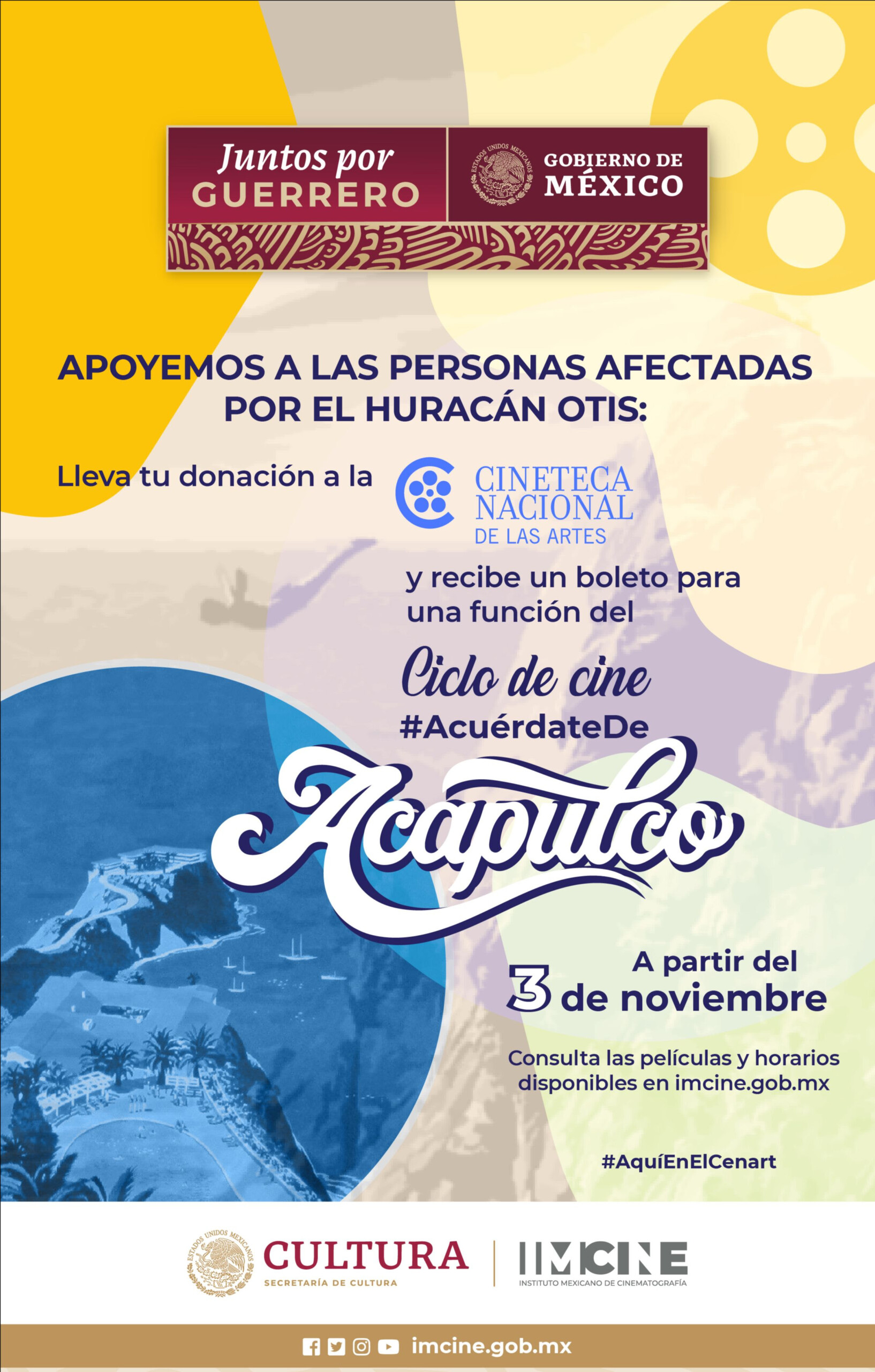Apoya a Guerrero y ve una película gratis, con el ciclo de cine “Acuérdate de Acapulco”