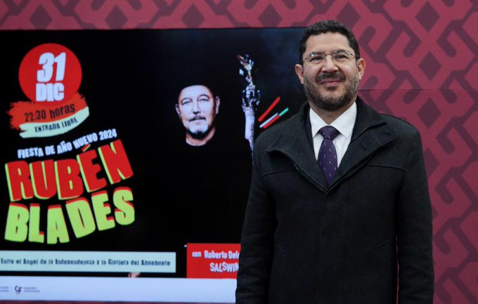 CDMX dará la bienvenida al 2024 con concierto gratuito de Rubén Blades