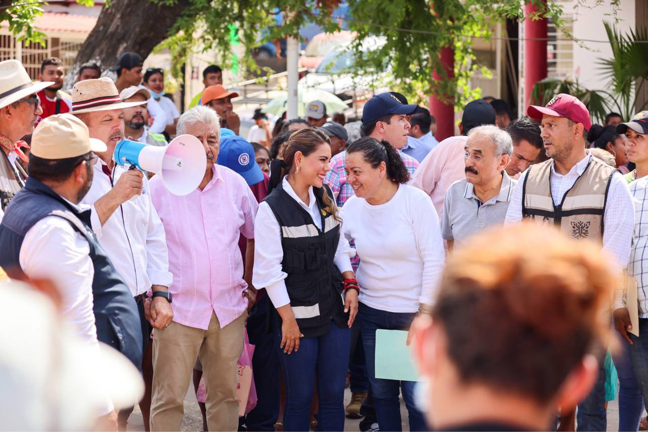 Gobernadora Evelyn Salgado Supervisa Avances en la Reconstrucción de La Sabana, Acapulco