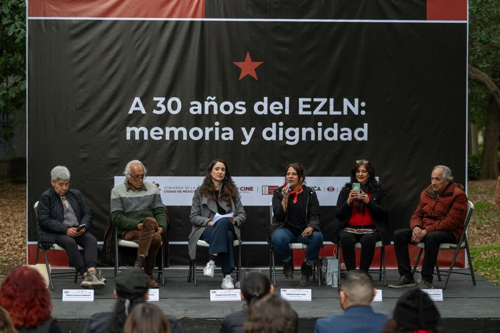 Inauguran exposición “A 30 años del EZLN: Memoria y Dignidad” en las Rejas de Chapultepec