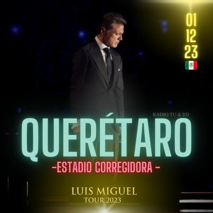 Luis Miguel cancela concierto en Querétaro