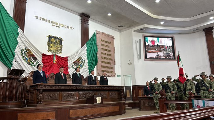 Manolo Jiménez rinde protesta como gobernador de Coahuila