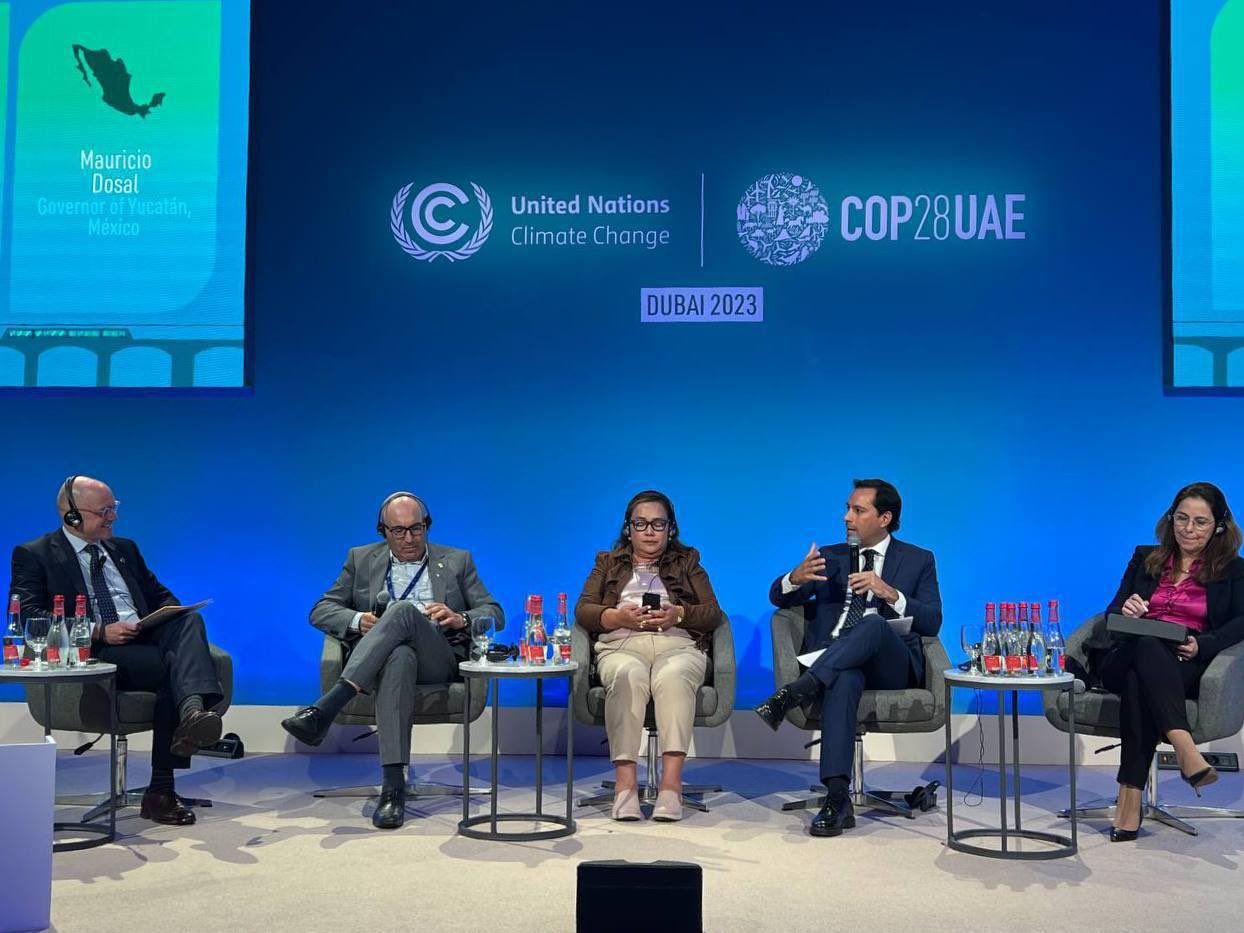 Mauricio Vila hace un llamado contra el cambio climático en la COP28