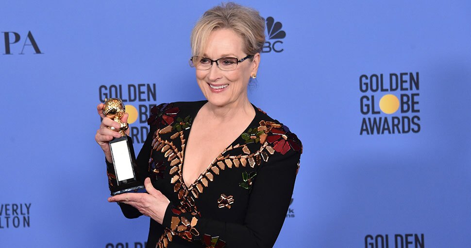 Meryl Streep rompe su propio récord en los Globos de Oro