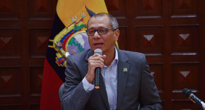 Ordenan detención del ex vicepresidente de Ecuador, Jorge Glas
