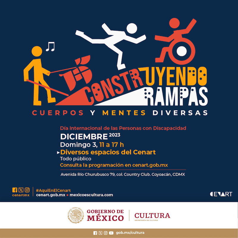 El Cenart se suma a la conmemoración del Día Internacional de las Personas con Discapacidad