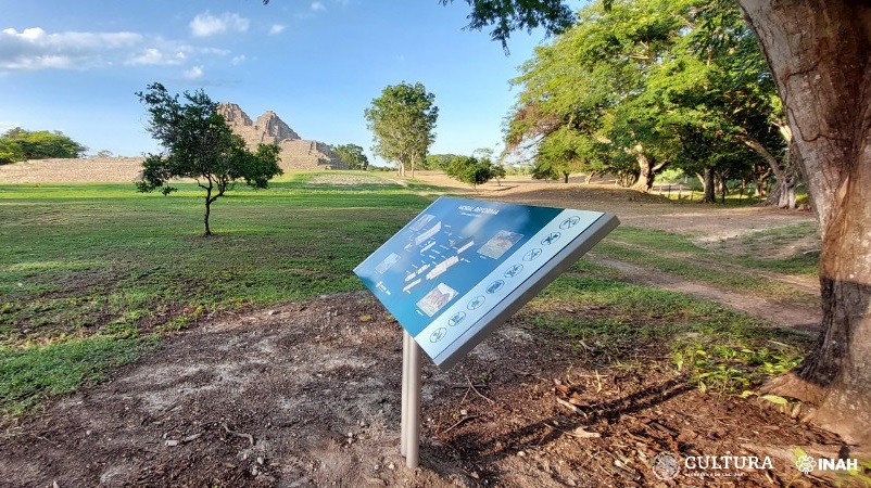 Renuevan los senderos interpretativos en zonas arqueológicas cercanas al Tren Maya