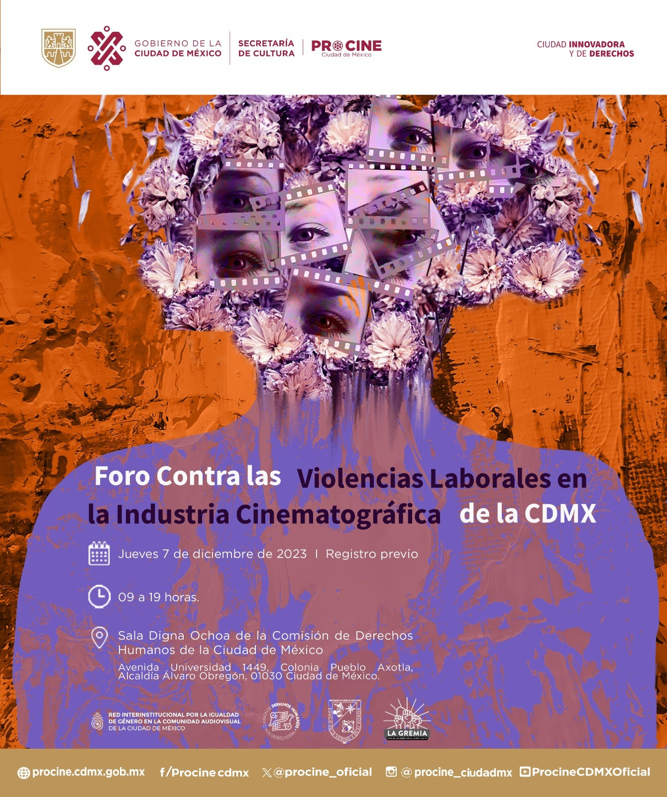 Rompiendo el Silencio: Foro Contra las Violencias en el Cine CDMX