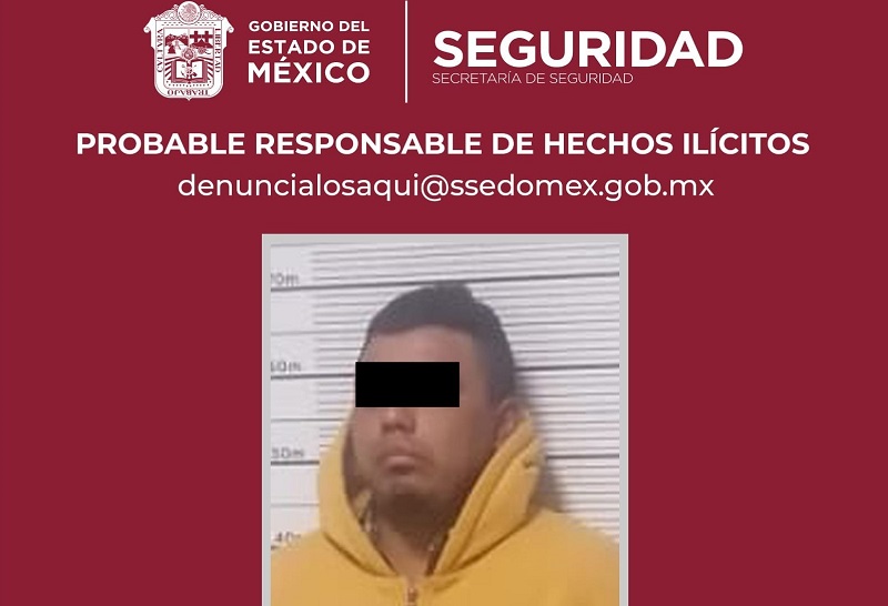 Detienen a presunto miembro de la Familia Michoacana en Edomex; estaría vinculado con secuestro de vendedores de pollo