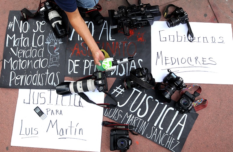 México es la zona más peligrosa para los periodistas después de Gaza: RSF