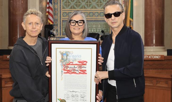 La concejal Mónica Rodríguez declara el “Día de Depeche Mode”