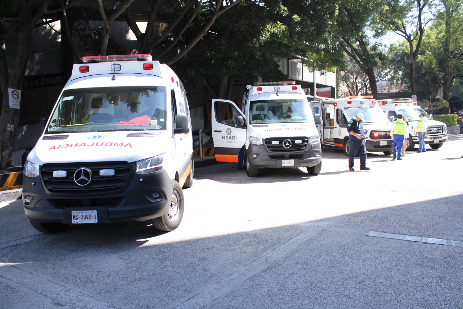 Anuncian inicio de verificación sanitaria para ambulancias en la Ciudad de México