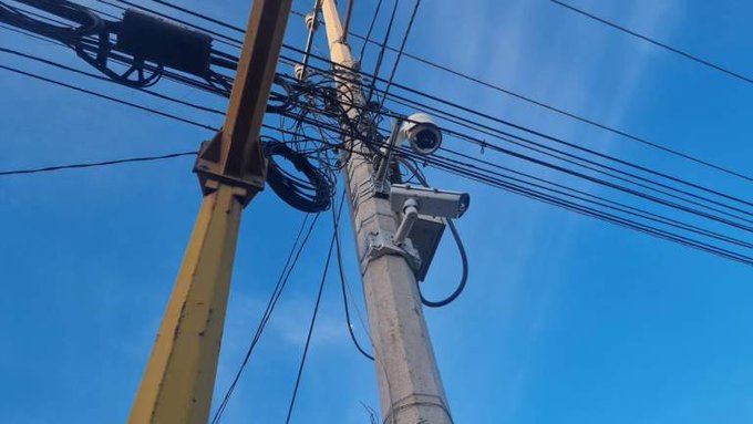 Disparan contra cámaras de videovigilancia en Culiacán