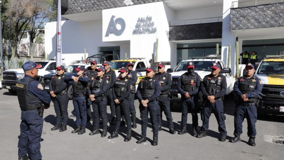 Elementos policiales logran asegurar a 28 sospechosos en Álvaro Obregón