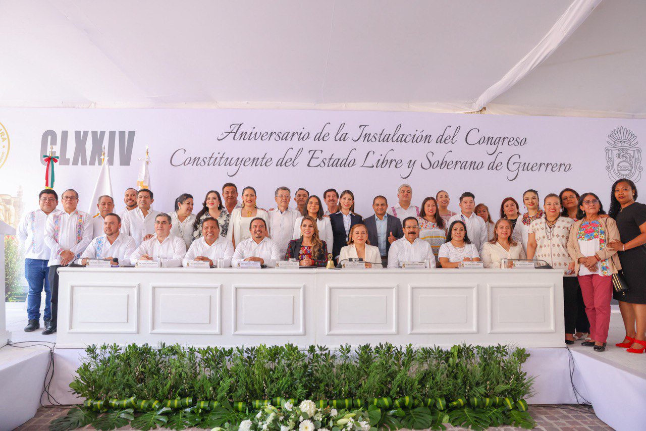 Guerrero Conmemora 174 Aniversario del Congreso Constituyente