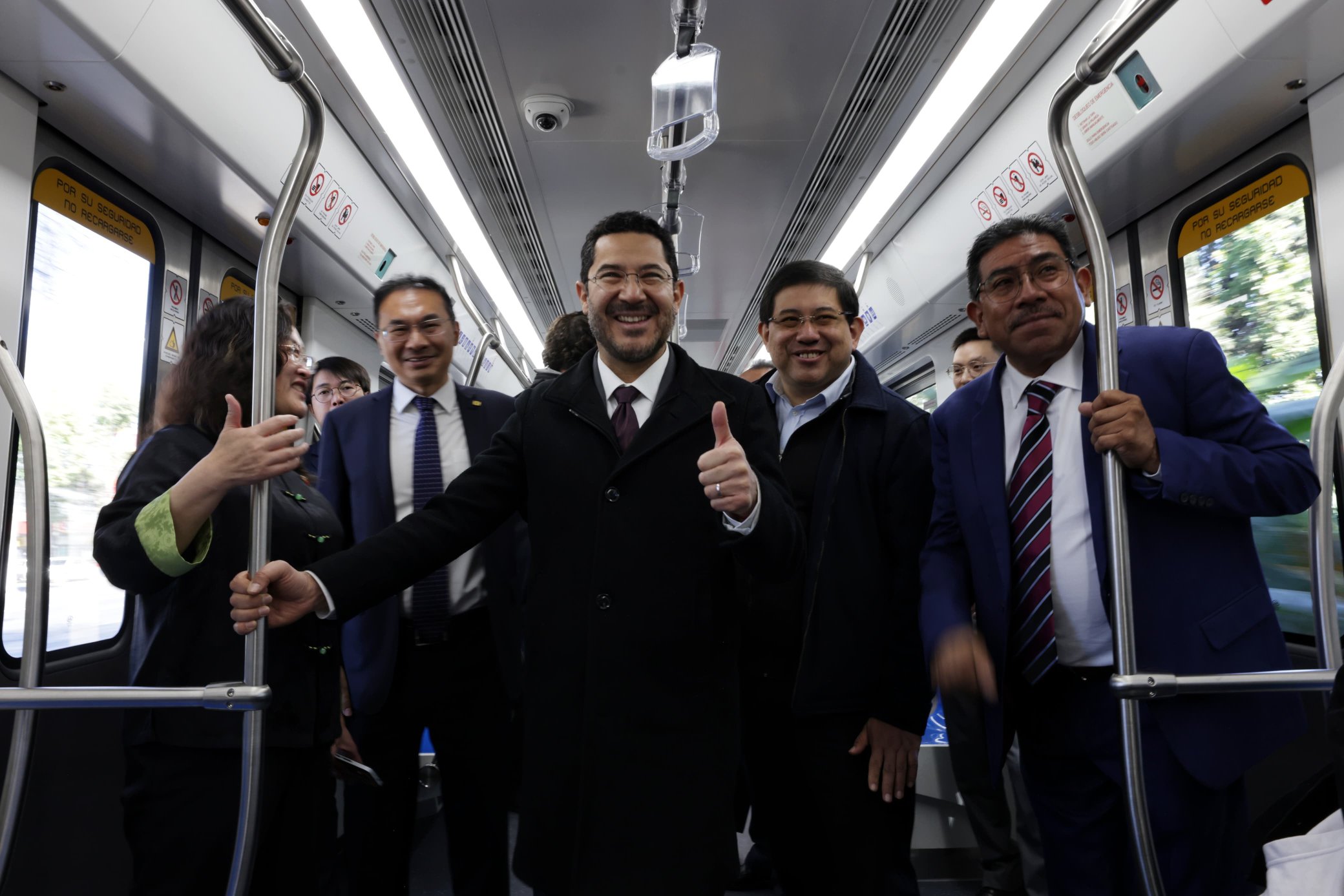 Martí Batres inaugura la primera de las nueve modernas unidades del Tren Ligero, impulsando la movilidad en CDMX