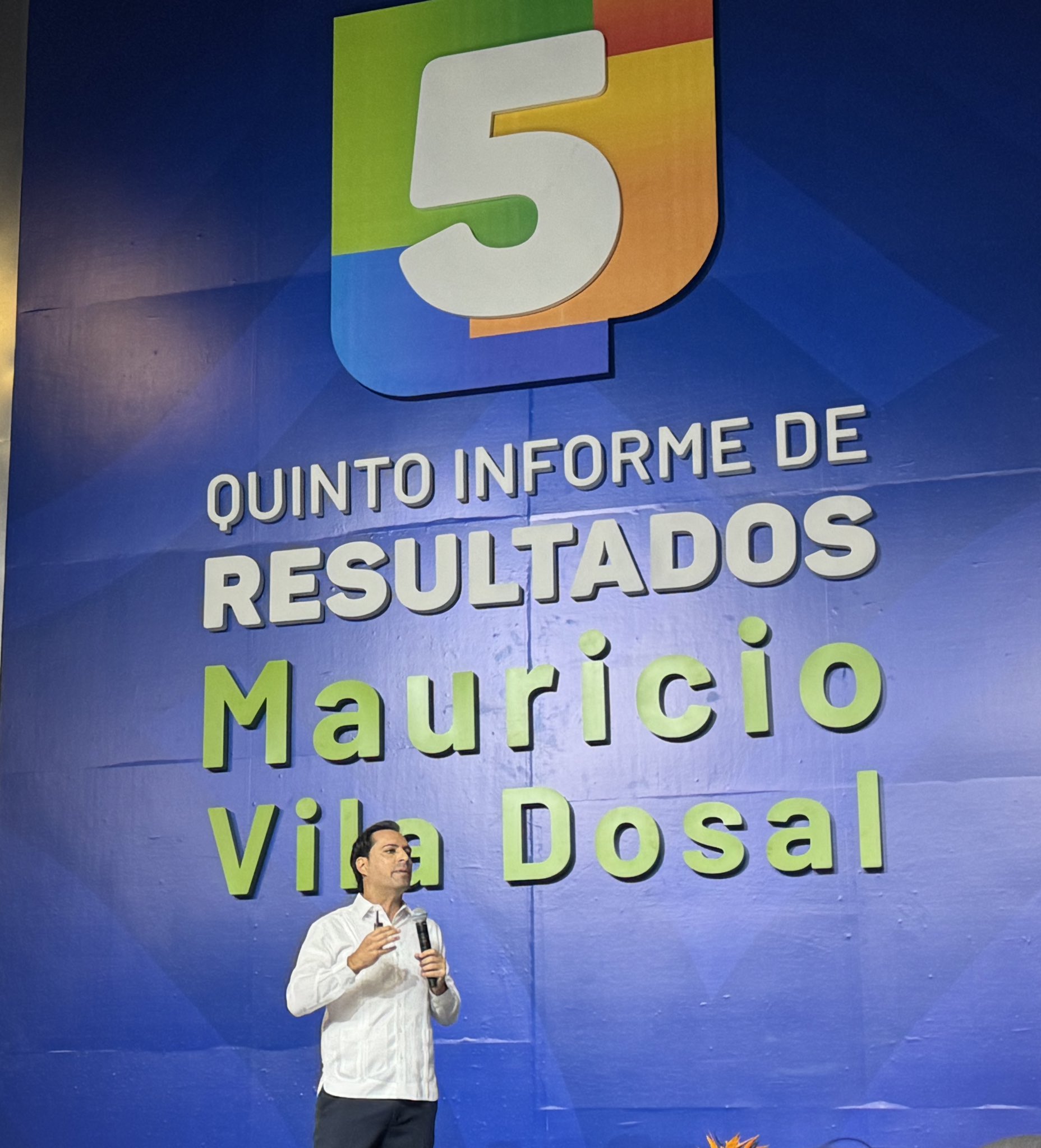 Mauricio Vila rinde su 5to Informe de Gobierno