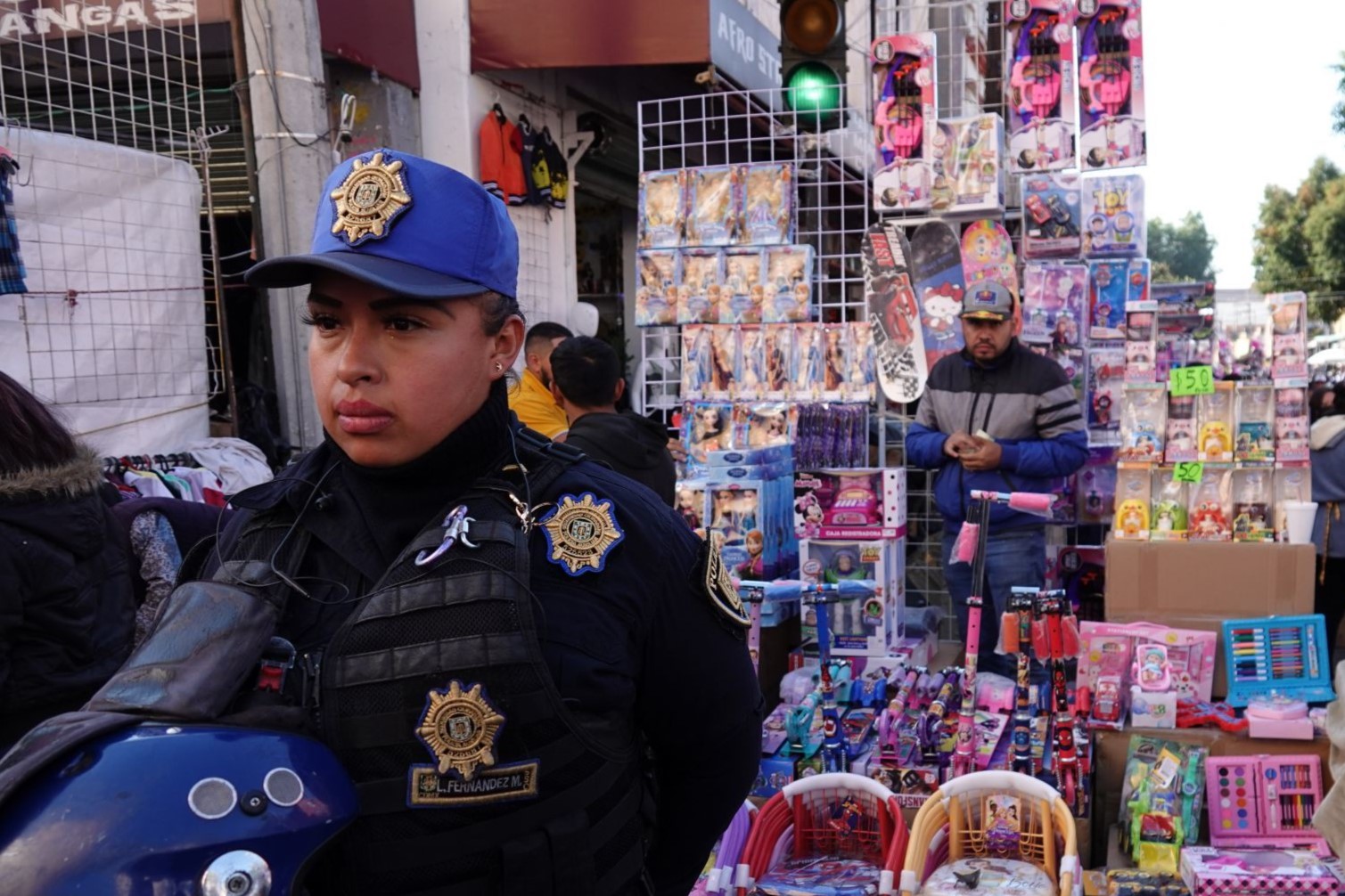 Refuerzan medidas de seguridad en la CDMX por compras del “Día de Reyes”