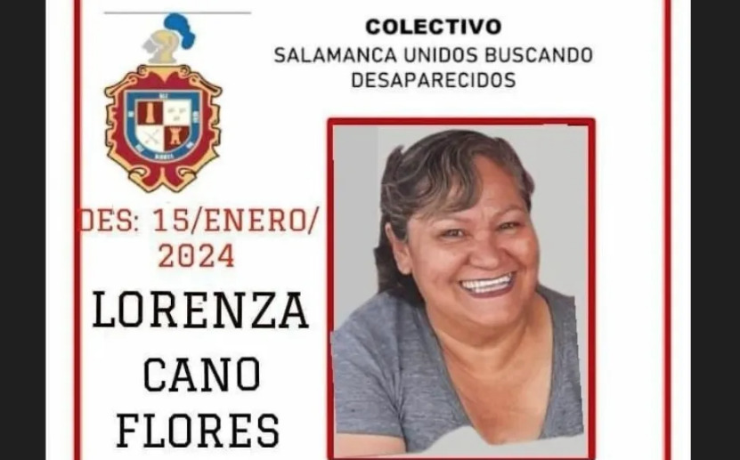 Secuestran a Lorenza Cano, buscadora de Salamanca, y asesinan a sus familiares
