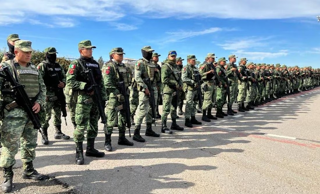 Sedena envía 250 elementos a Baja California para reforzar la seguridad