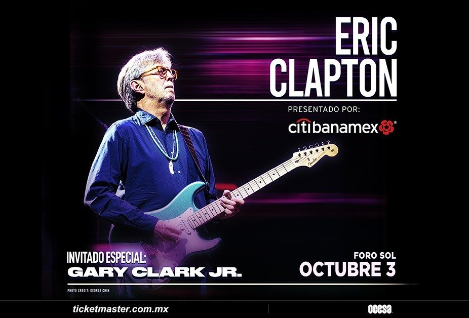 Eric Clapton regresa a México