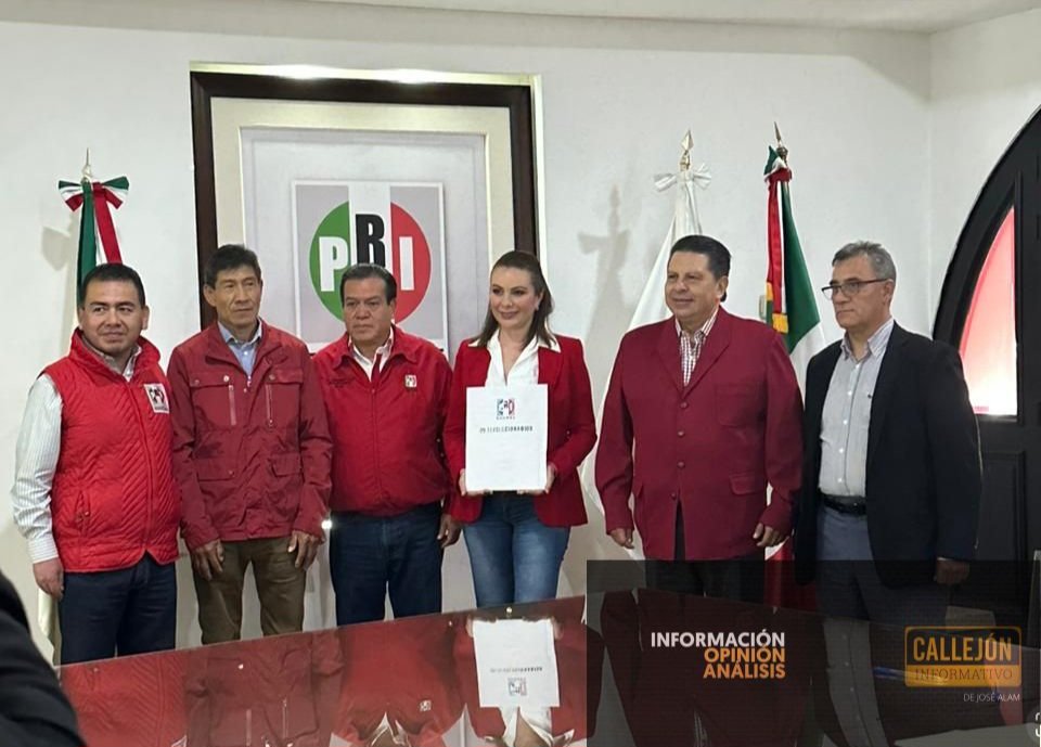 Esposa de Arturo Momtiel se registra por el PRI a la Cámara de Diputados