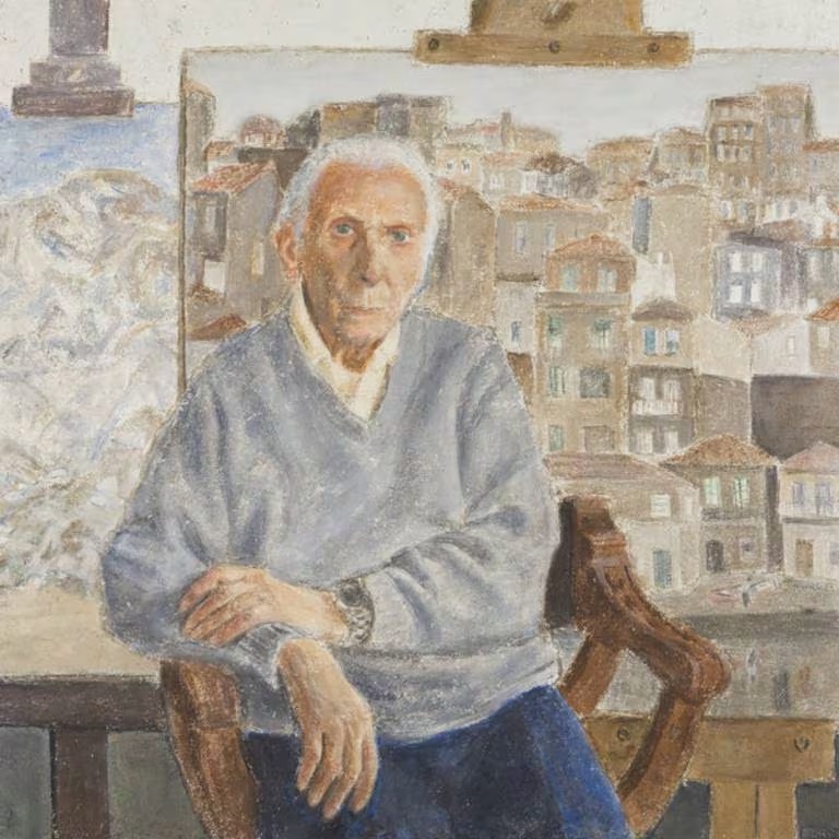 Fallece el pintor vigués Luis Torras, a los 111 años