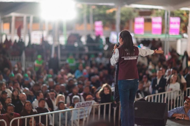 Con la Cuarta Transformación llegará la justicia a Huixquilucan: Claudia Sheinbaum