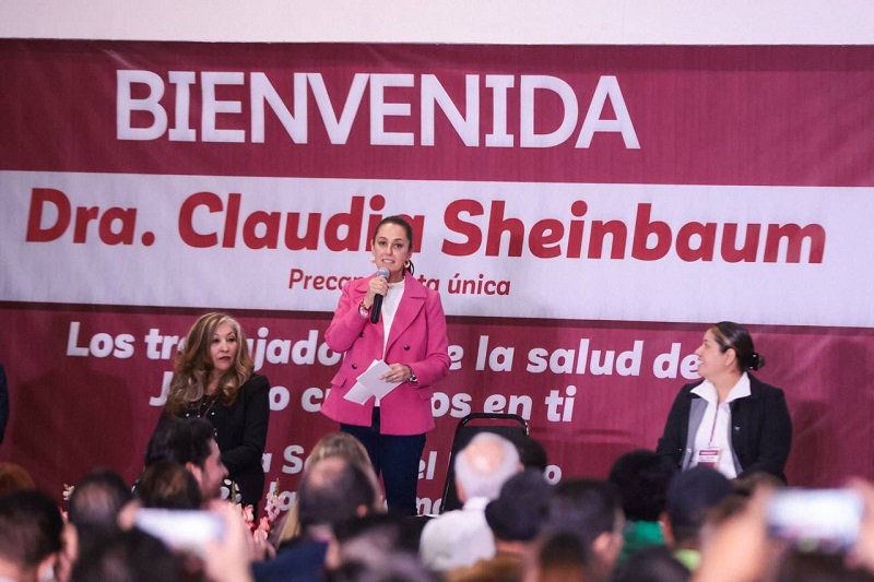 La visión de la Cuarta Transformación es construir el acceso a la salud pública como un derecho: Claudia Sheinbaum