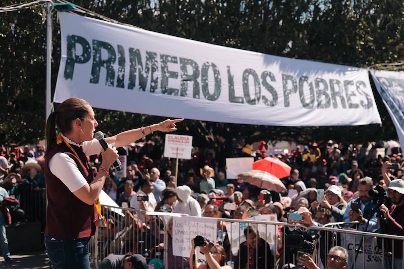 En 2024, el grito que hay en Michoacán y en todo México es que siga la Cuarta Transformación: Claudia Sheinbaum