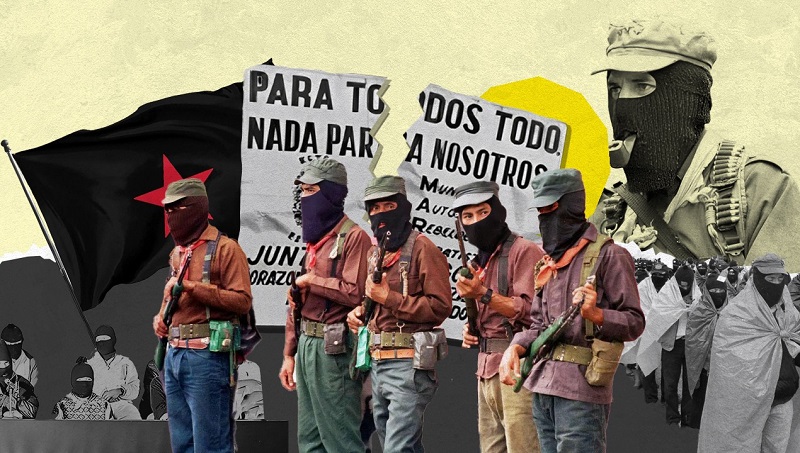 Solos vamos a seguir, asegura subcomandante Moisés del EZLN