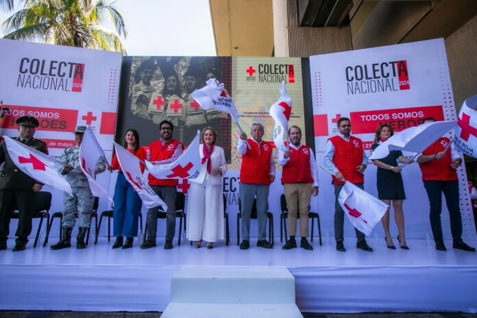 Arranca la Colecta Nacional de Cruz Roja en Sinaloa