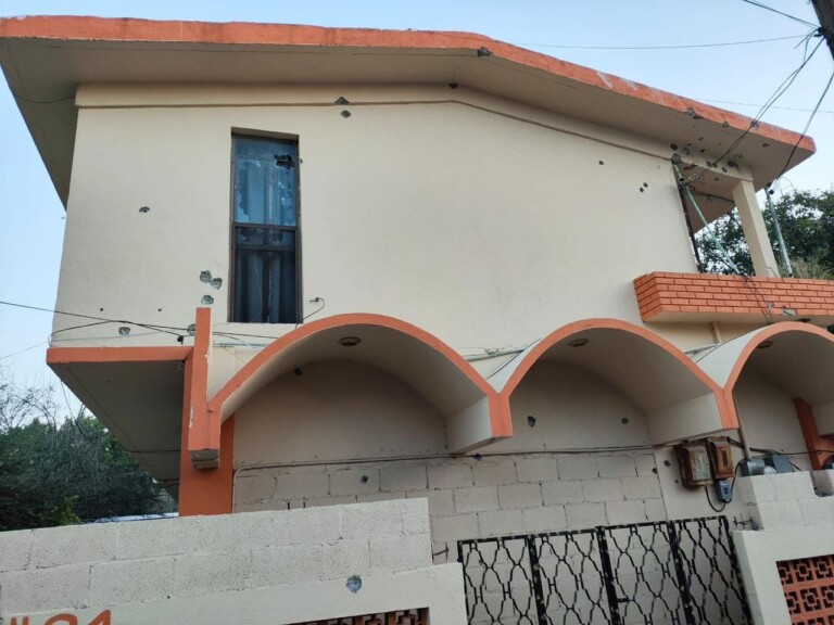 Balean casa de candidata a la alcaldía de Jiménez, en Tamaulipas