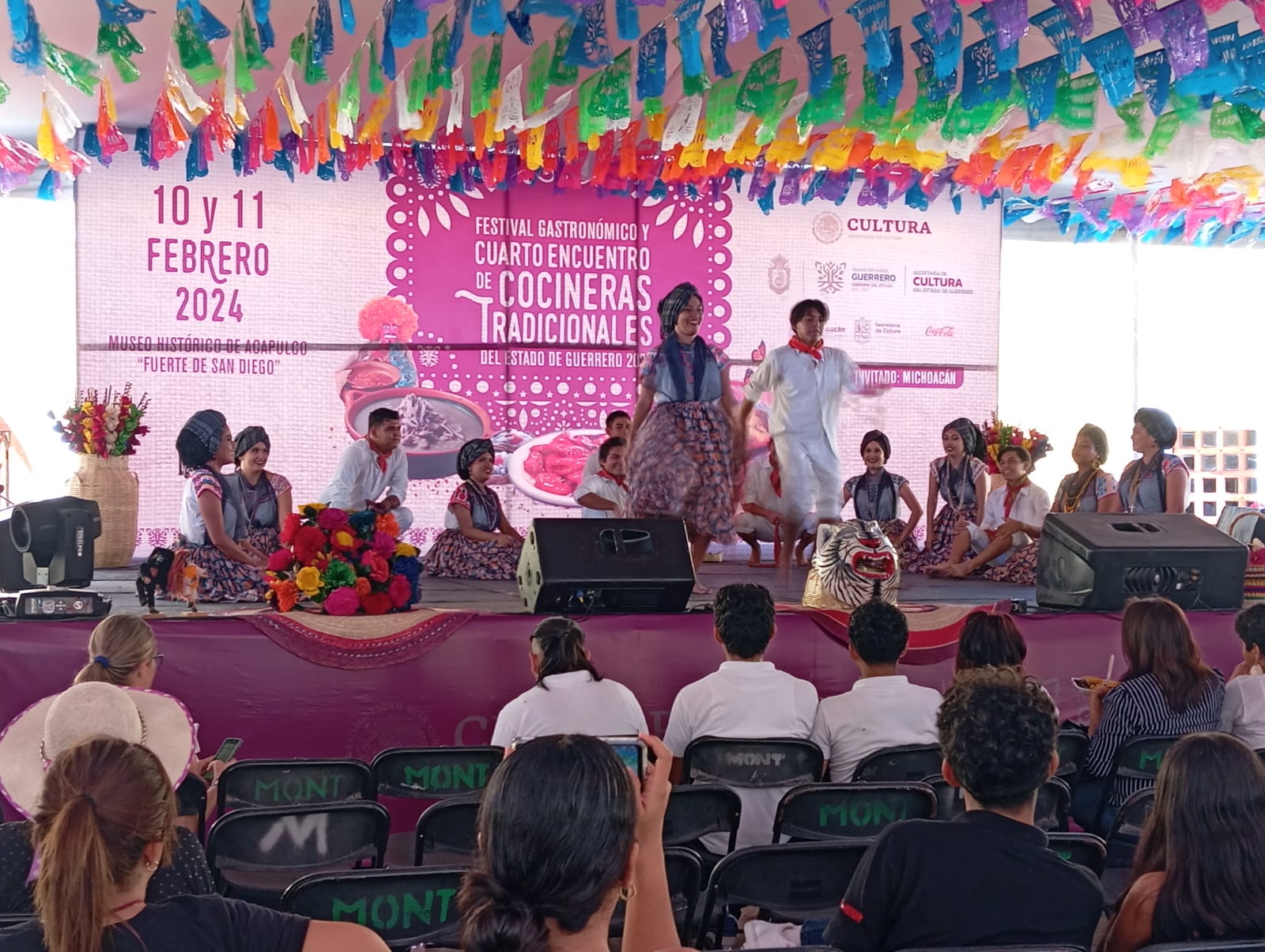 Éxito en el Festival Gastronómico y Cuarto Encuentro de Cocineras Tradicionales del Estado de Guerrero 2023