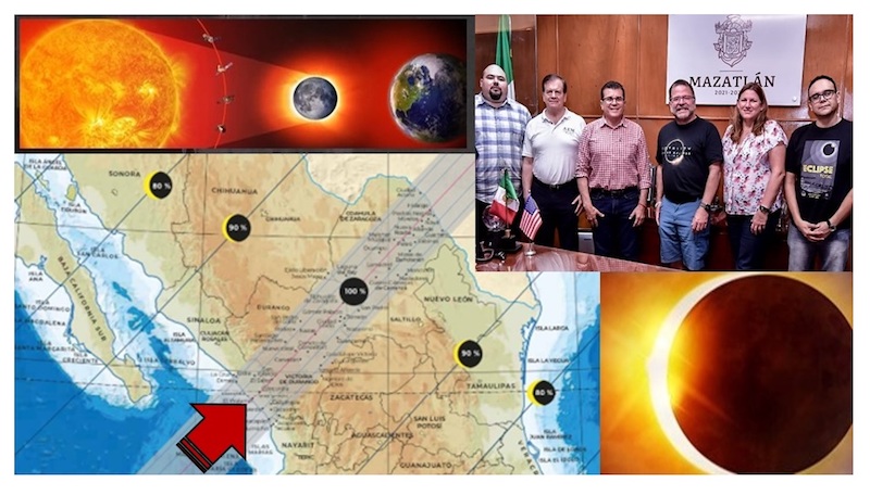 Hace SICT llamado a tomar medidas de seguridad para observar el eclipse total de sol