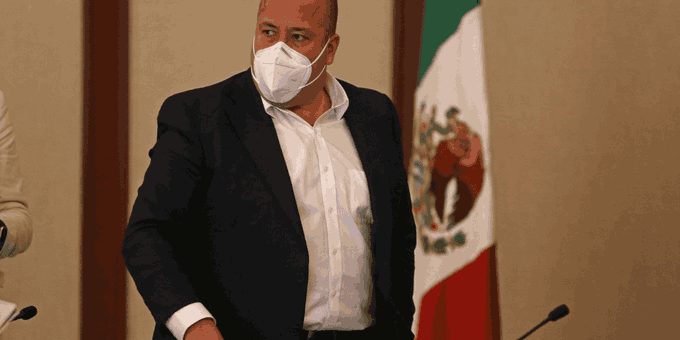 Gobernador de Jalisco, Enrique Alfaro, da positivo a Covid-19