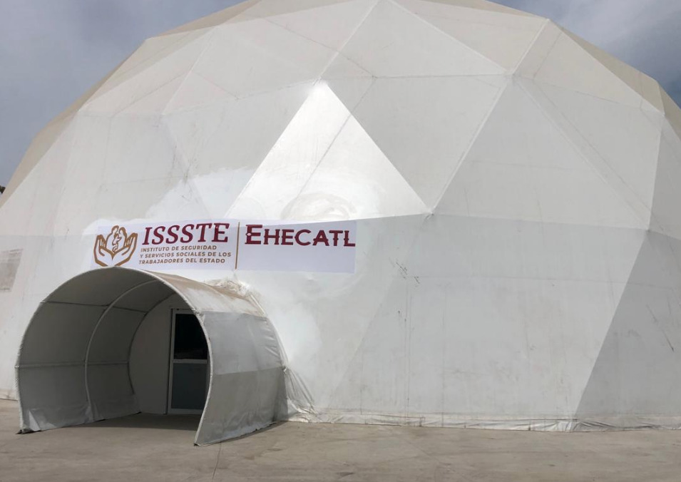 ISSSTE inaugura hospital móvil “Ehécatl” en Acapulco