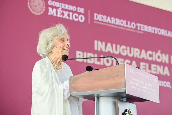 Inauguran el Centro Cultural ‘Elena Poniatowska‘ en Tultitlán, Edomex