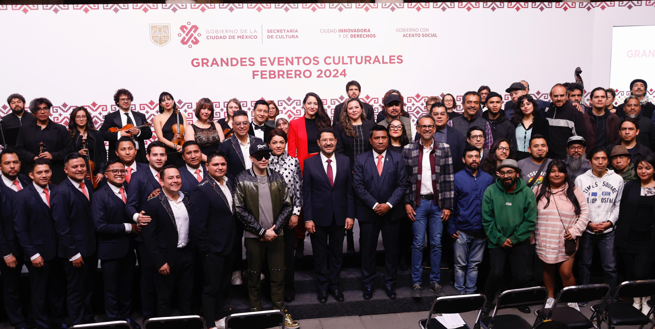 Martí Batres anuncia Cartelera de Grandes Eventos Culturales para febrero 2024 en la CDMX