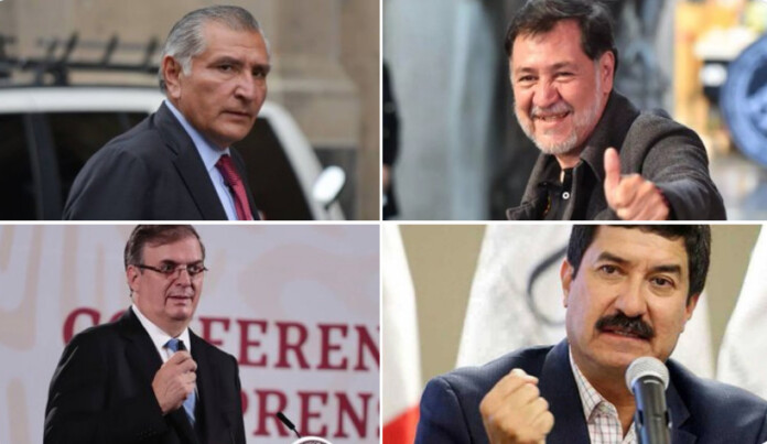 Morena define su lista de 'pluris' al Congreso: Adán Augusto y Ebrard van al Senado; Monreal, a Diputados