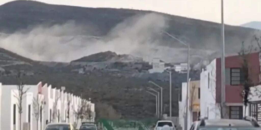 Reportan explosión en cantera de Monterrey