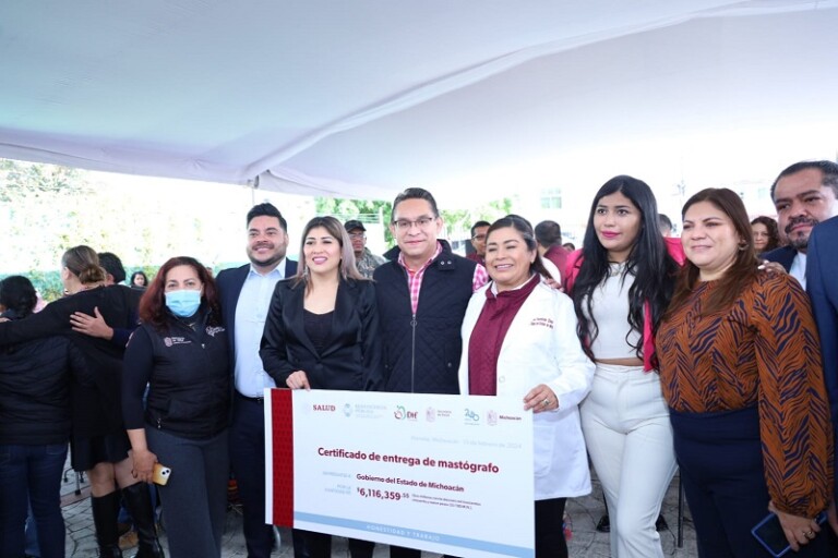 Con tecnología de punta, APBP fortalece en Michoacán el diagnóstico de cáncer de mama